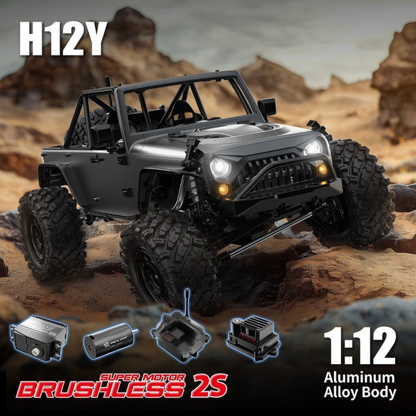 MJX Hyper Go H12Y 1/12 Brushless 4X4 RC Crawler RTR | India