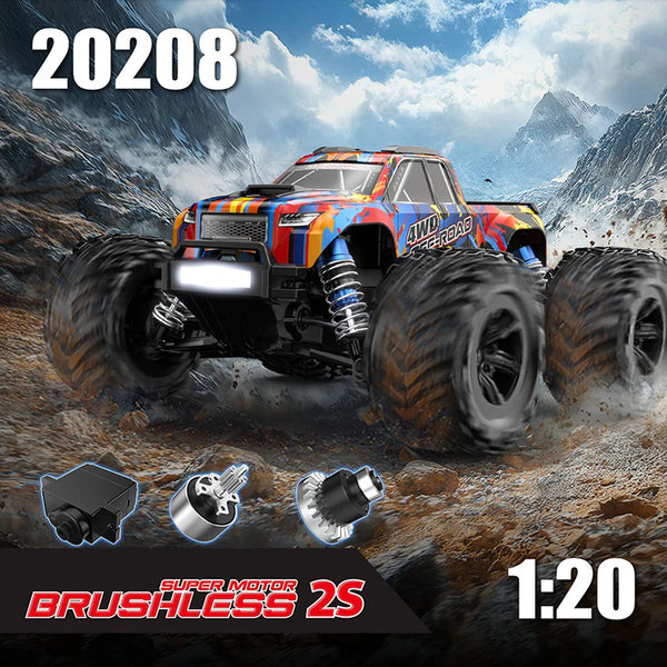 MJX Hyper Go 12208 Brushless 1/20 4WD Monster Truck | India