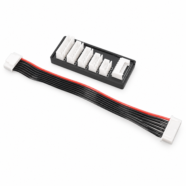 2S–6S balance charging extension board and connecting cable