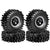 1.3 Inch CNC Aluminum Bead lock Wheels and Wheel Tire Combo for TRX4M SCX24 FCX18 | India