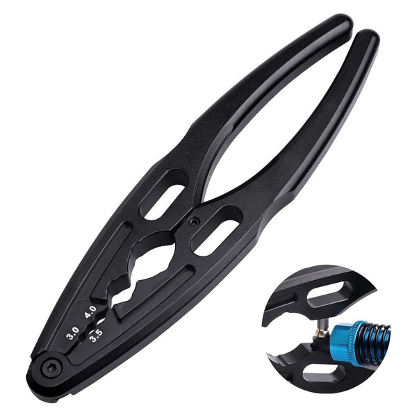 Arrowmax AM-190017 multifunctional RC shock clamp with 3.0, 3.5 and 4.0 shaft positions