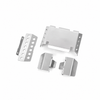 Stainless steel chassis and axle guard set for FMS FCX10 K5 and LC80, all four pieces