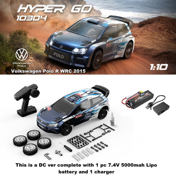 MJX 10304DC Volkswagen Polo R WRC complete kit