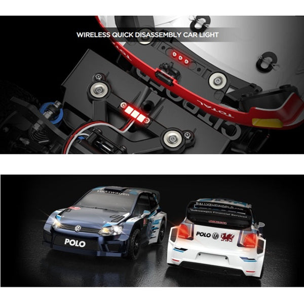 MJX 10304DC Volkswagen Polo R WRC LED lighting