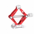 Red scale scissor jack