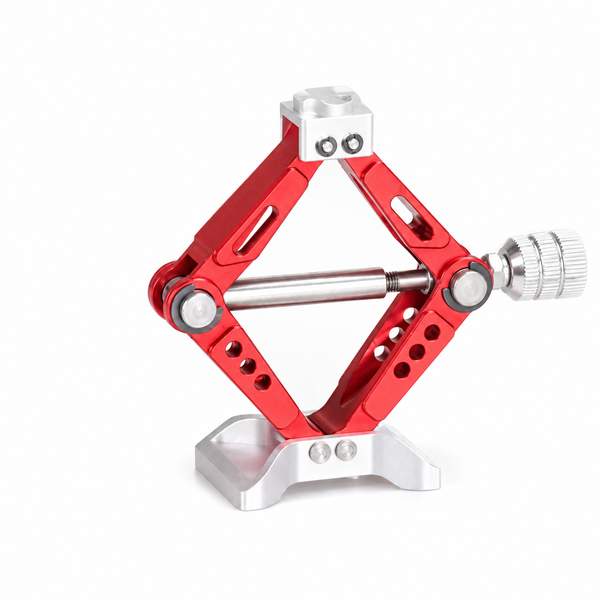 Red scale scissor jack