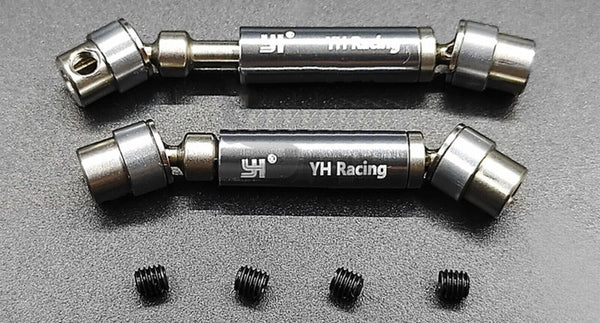 YH Racing metal driveshaft pair with four mounting screws