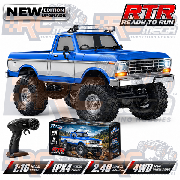 HB Toys R1601-12 Apex4 Bronco Rubicon Defender F-150 4x4 RC Crawler| India
