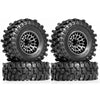 1.3 Inch CNC Aluminum Bead lock Wheels and Wheel Tire Combo for TRX4M SCX24 FCX18 | India