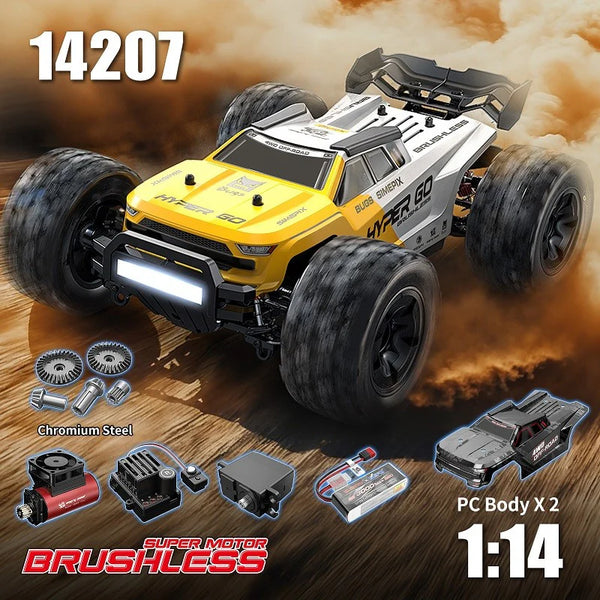 MJX Hyper Go 14207 Brushless 1/14 4WD Truggy | India