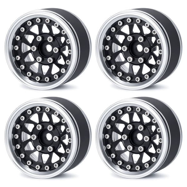 1.9-inch CNC Aluminium Beadlock Wheels with Adjustable Offset TRX4 SCX10 | India