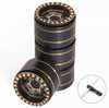 1.0 Inch CNC Brass Bead lock Wheels for TRX4M SCX24 FCX18/24 | India