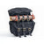 Black spare tyre bag pack on scale RC crawler