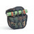 Camouflage spare tyre bag pack on scale RC crawler