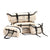 White Camel Trophy four-piece scale luggage set for RC crawler