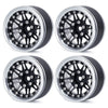 1.9-inch CNC Aluminium Beadlock Wheels with Adjustable Offset TRX4 SCX10 | India