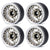 1.9-inch CNC Aluminium Beadlock Wheels TRX4 SCX10 | India