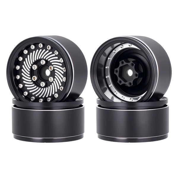 1.9-inch CNC Aluminium Beadlock Wheels TRX4 SCX10 | India