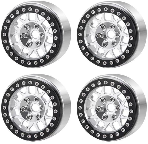 1.9 Aluminum Bead lock Wheels for 1:10 RC Crawler | India