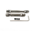 Silver metal front and rear driveshaft set for FMS FCX18 and FCX24, with four grub screws and an Allen key