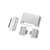 Stainless steel chassis and axle guard set for FMS FCX10 K5 and LC80, all four pieces