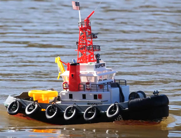 Heng Long Tug Work Boat w/Water Hose Function 5CH 2.4GHZ | India