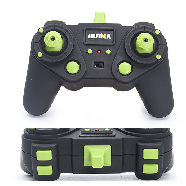 Huina 1593 transmitter front and shoulder controls