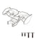 MJX 1412A Rear Wing and Mounting Set