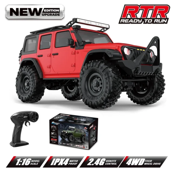 HB Toys R1601-12 Apex4 Bronco Rubicon Defender F-150 4x4 RC Crawler| India