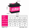 35kg servo specification table in English