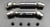YH Racing metal driveshaft pair with four mounting screws